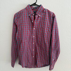 J.Crew Slim Fit Mens Plaid Shirt - Mens Small